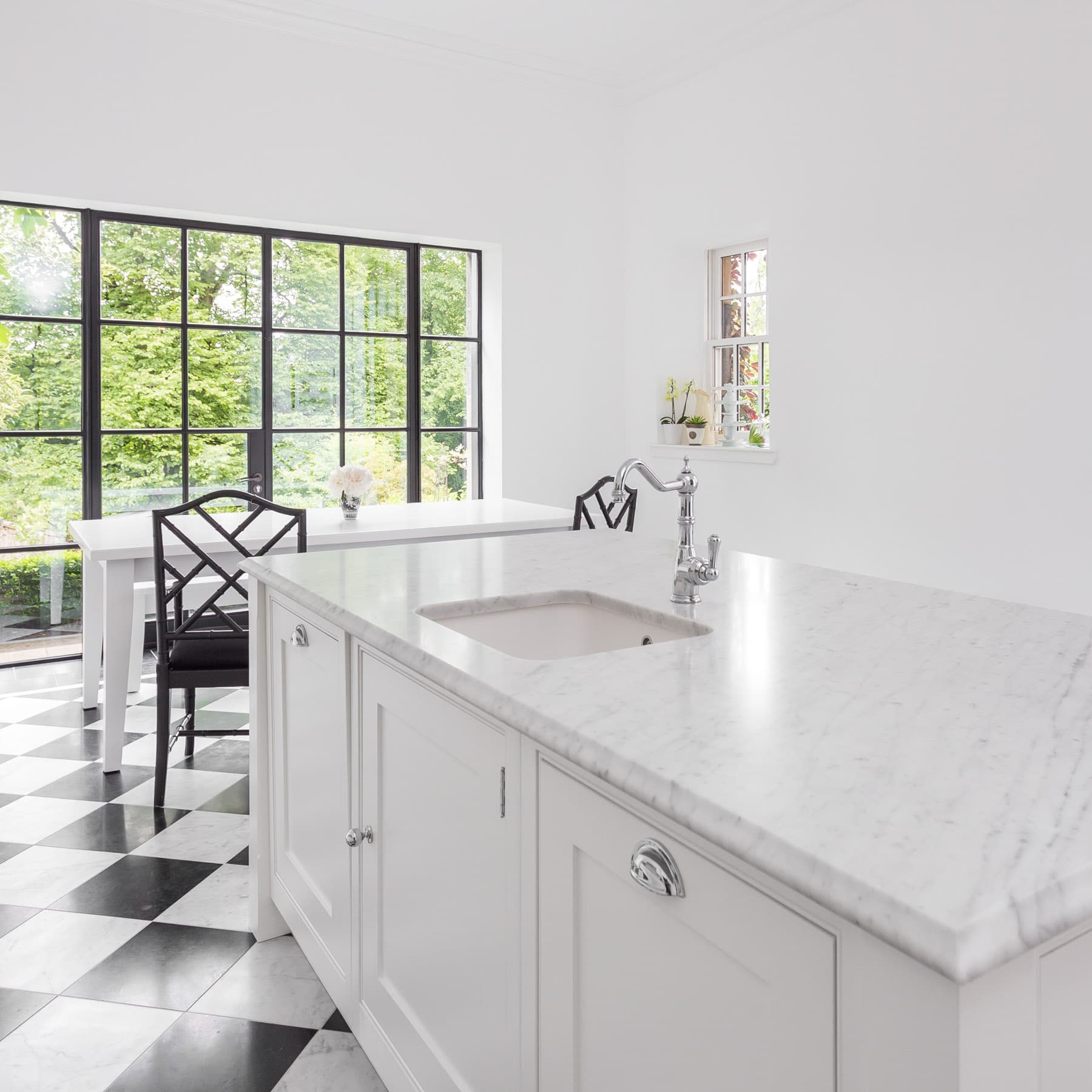 Stonecraft — bespoke stone kitchen worktop with marble finish