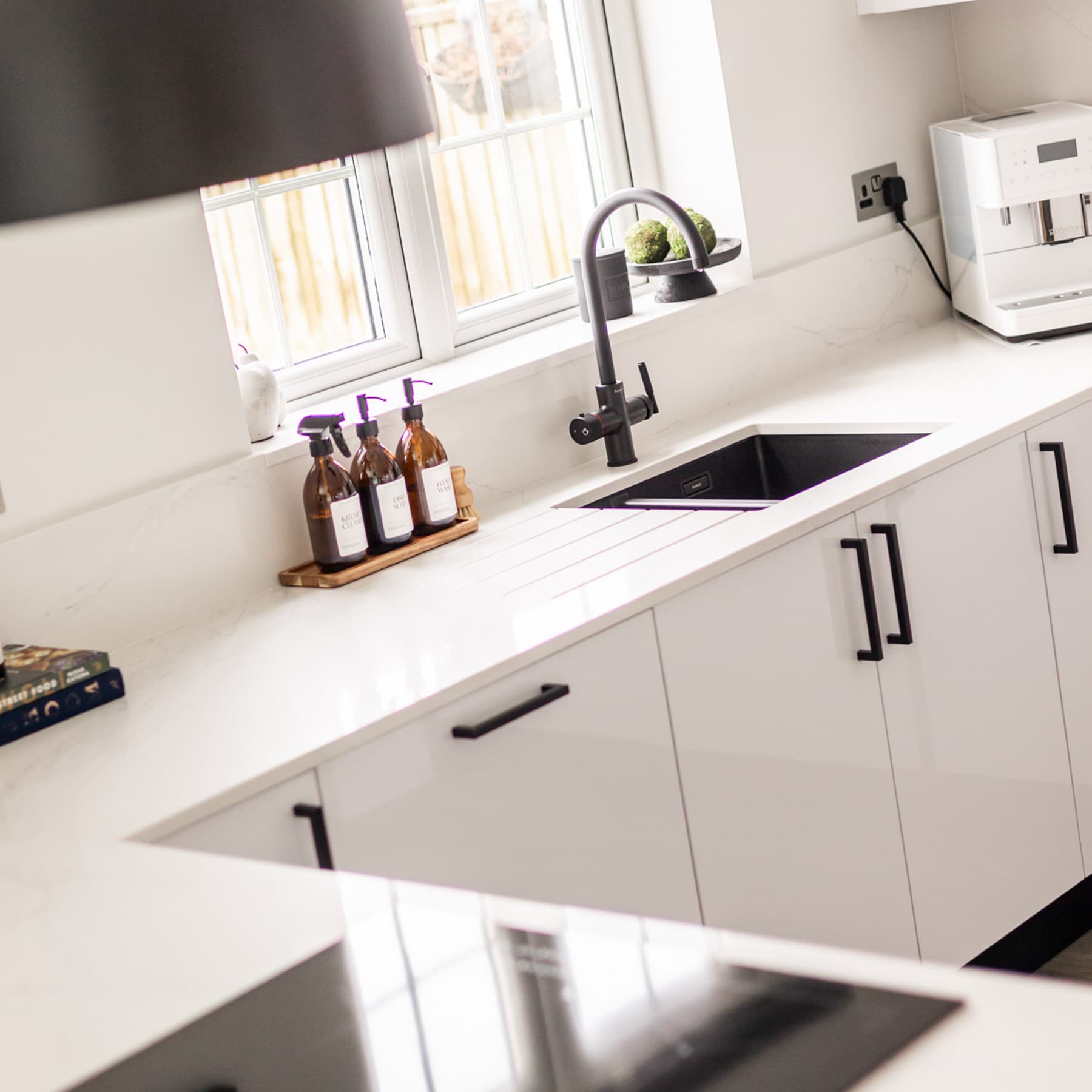 Stonecraft — bespoke stone kitchen worktop with marble finish